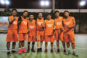 汉工钢构篮球队参加云南省2016勘察设计杯行业篮球比赛