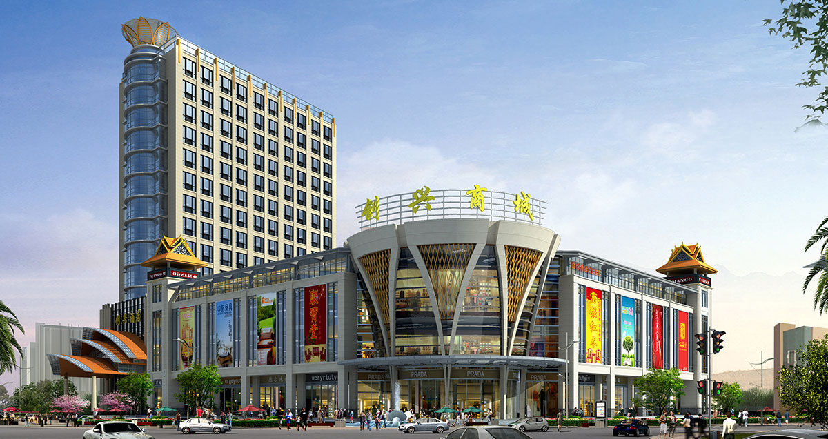 汉工钢结构工程设计-悦城国际大酒店
